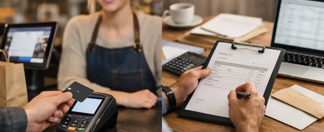 Online Checkout Versus Invoices for Small Business